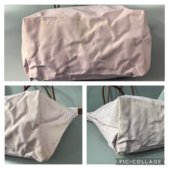 LONGCHAMP LE PLIAGE BEIGE MEDIUM Long Handle, Medium - Picture 13 of 14